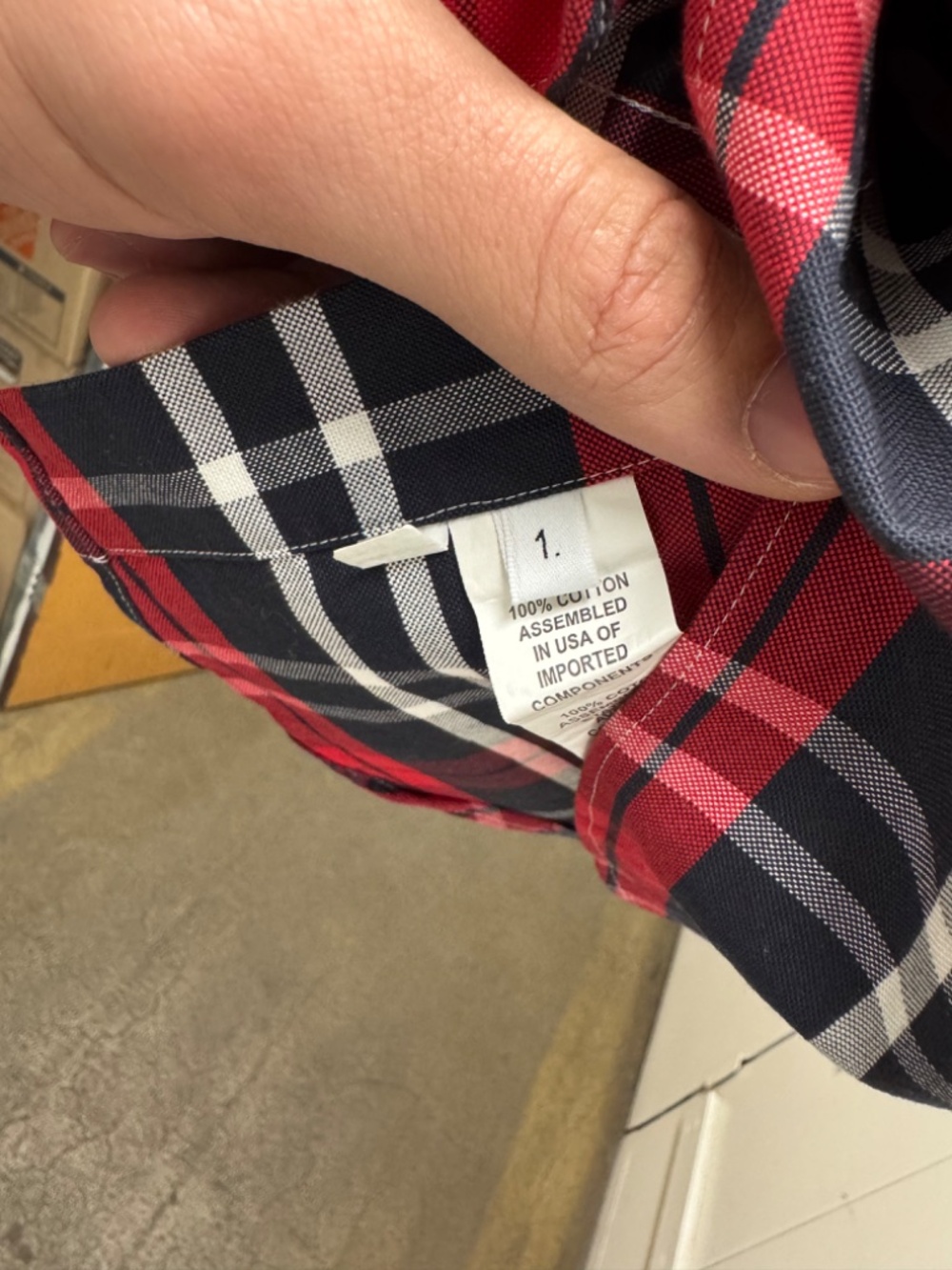 Thom Browne New York Broadcloth Check Plaid Button Shirt USA Made - Picture 8 of 8